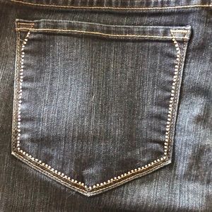 NYDJ diamond trimmed boot cut jeans size 10